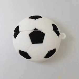 Étui pour écouteurs à thème football dessin animé, compatible Pro2 - Housse en silicone souple et mignonne, très vendue, de haute qualité - Product Image 3