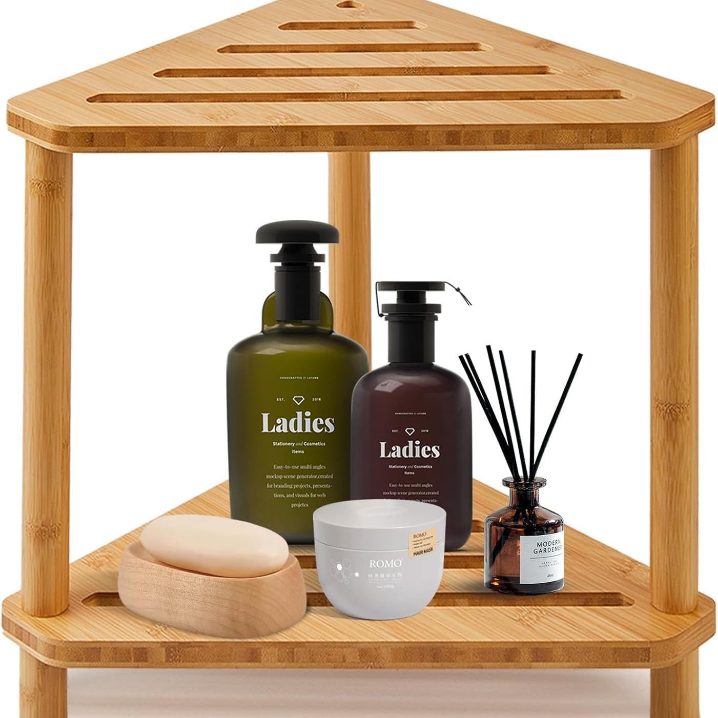 Tabouret de bain triangulaire