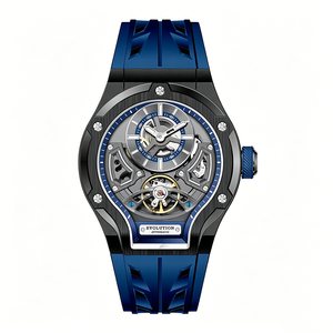 Orologio da Polso Meccanico Automatico OEM di Lusso Personalizzato in <span class=keywords><strong>Acciaio</strong></span> Inossidabile 316L Impermeabile con Quadrante Scheletrato per <span class=keywords><strong>Uomo</strong></span> - Product Image 3