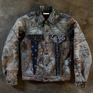 <span class=keywords><strong>Giacca</strong></span> di <span class=keywords><strong>jeans</strong></span> in Denim da <span class=keywords><strong>uomo</strong></span> fatta a mano pesante in Kapital da <span class=keywords><strong>uomo</strong></span> in taglie forti varie opzioni disponibili per la stagione autunnale - Product Image 1