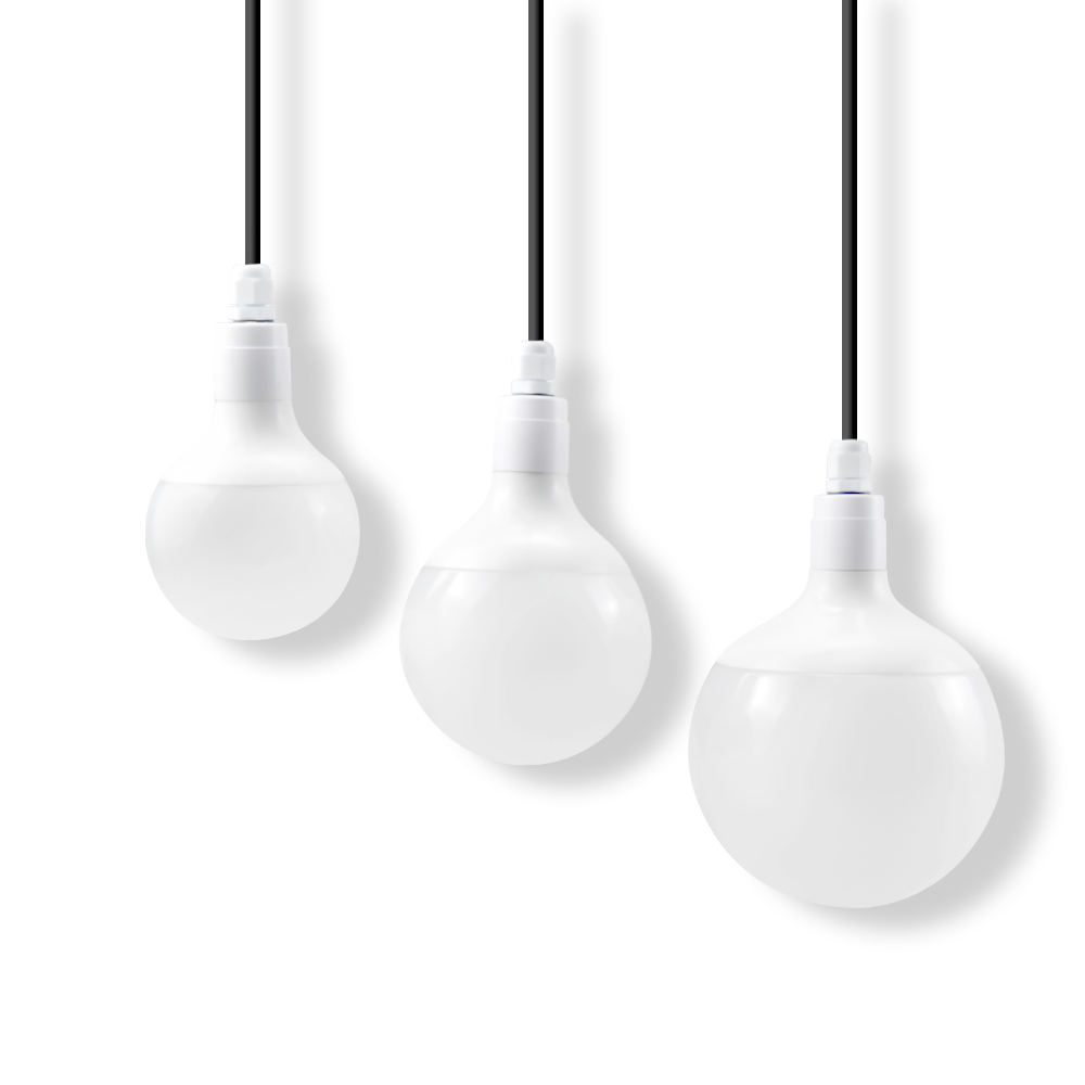 High-Efficiency 24V 120mm UCS2904 Digital pixel RGBW pixel Bulb for Outdoor Permanent Lighting IP65 Waterproof Grade