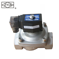 Válvula solenoide de vapor piloto de gas de acero inoxidable de 2 pulgadas para alta temperatura DF-DB 24V