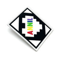 Écussons en PVC et caoutchouc 2D 3D personnalisés avec fermeture auto-agrippante, badges de marque personnalisés pour vêtements, vestes, sacs à dos