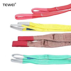 Cinturón de Elevación de Poliéster de Alta Resistencia Personalizado para Ingeniería, como el Cinturón de Elevación de Fábrica de 3T - Product Image 1