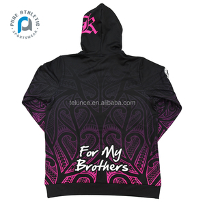 Sweat-shirts de rugby personnalisés à sublimation intégrale pour hommes et femmes, tailles plus grandes, sweat-shirt polynésien rose, tatouage <span class=keywords><strong>maori</strong></span>, sweat-shirts d'entraînement - Product Image 3