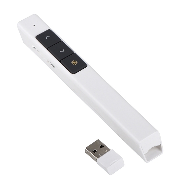 Powerful Green Wireless PPT Remote Control Pen Effective Page Navigation Pointer for Powerpoint Presentations