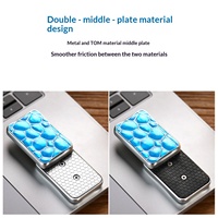 Cut-Cut Water Cube : Jeu de cartes magnétiques à pousser de style compétitif, entièrement en métal, décontracté, anti-stress, jouet manuel stimulant l'esprit pour tous