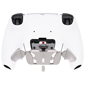 White Metal Button Rise 4.0 Remap Kit Paddles With Upgraded Board,Back Shell,Back Buttons for PS5 Playstation5 Mod - Product Image 3