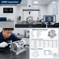 Services d'usinage CNC multi-axes, protection de machine en aluminium 6061 avec traçabilité des matériaux pour la robotique
