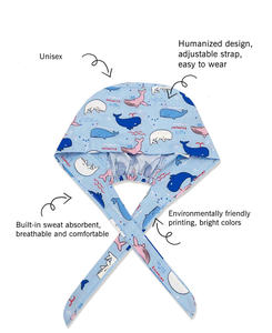 2025 Лидер продаж, Высококачественная прочная Операционная шляпа с принтом, медицинская хирургическая шляпа - Product Image 4
