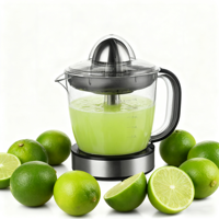 Skd Citrus Juicer Kan Cam Top Ranking Oem Odm 40W Elektrische Juicer Machine 1l Plastic Professionele Citrus Pers Juicers