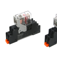 Relais de rail DIN multipolaire homologué CE, gamme complète 2CO 4CO, contacts avec indicateur LED, interface de relais pour automatisation industrielle