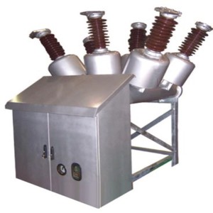 เบรกเกอร์แก๊ส 110kv 126kv 132kv รุ่น LW24-126 แบบสามเฟส AC 3150A สำหรับใช้งานภายนอกอาคาร - Product Image 1