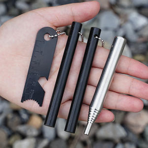 Outdoor Magnesium Rod <b>Fire</b> Starter 12.7x127mm Metal Survival <b>Tool</b> For Camping And Emergency Use - Product Image 2