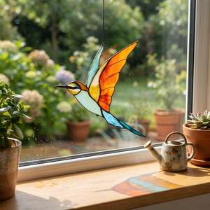 Atrapasueños de Cristal Artístico Hecho a Mano, Estilo Art Deco Vintage, con Diseño de Abeja, Decoración Única y Creativa para Ventana - Product Image 3