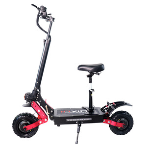 Nouveau scooter à double moteur 48V/60V avec batterie au lithium, pneus de 11 pouces, moteur puissant de 2400W, pliable, SQ08, scooter à double moteur SQ08 - Product Image 6