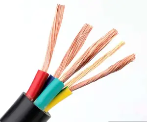5 core 10mm2 16mm2 25mm2 power cable PVC CE cable for machinery power connect AC power cord
