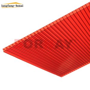 Panneau de <span class=keywords><strong>toiture</strong></span> creux transparent <span class=keywords><strong>translucide</strong></span> BORNAY, <span class=keywords><strong>plaque</strong></span> en polycarbonate résistante à la corrosion, épaisseur 1 mm à 10 mm - Product Image 1