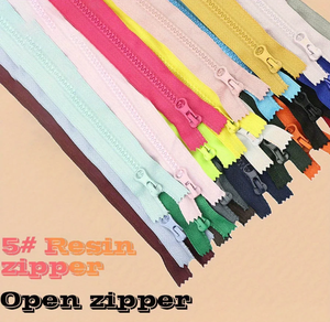#5 Fermetures <span class=keywords><strong>éclair</strong></span> en plastique résine multicolore verrouillage automatique <span class=keywords><strong>fermeture</strong></span> <span class=keywords><strong>éclair</strong></span> bords grandes dents <span class=keywords><strong>fermeture</strong></span> <span class=keywords><strong>éclair</strong></span> veste veste vêtements accessoires - Product Image 5