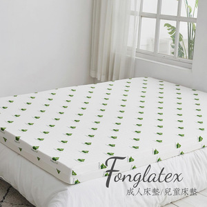 ที่นอนยางพาราธรรมชาติ Fonglatex ขนาด 150x200 ซม. ความแน่นปานกลาง สำหรับผู้ใหญ่และเด็ก - Product Image 1