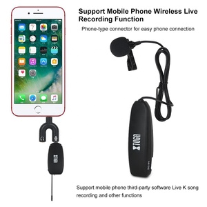 2020 Mới Nhất Original Wifi Ip <span class=keywords><strong>Hidden</strong></span> Mini Tie Microphone Lavalier Condenser Mic - Product Image 4
