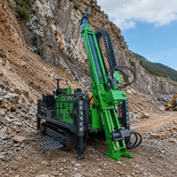 Vente directe usine – Foreuse carottière diesel sur chenilles de 600 m avec système entièrement hydraulique pour l'extraction de minerai – Garantie 1 an