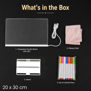 Pizarra Mágica LED 2026, Superventas, Portátil, para Dibujar y Escribir, con Control Táctil, Regalo para Niños de 5 a 7 Años - Product Image 2