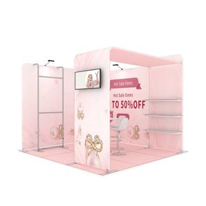 免工具铝张力面料10x10服装展台展示定制贸易展台 - Product Image 3