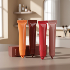 Tube souple en PE de 10-20 ml pour cosmétiques : gloss, rouge à lèvres, baume et exfoliant pour les lèvres, idéal pour l'huile de soin des lèvres - Product Image 1