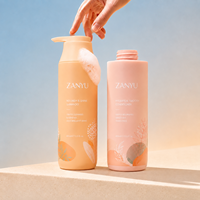 Botol Pompa Busa Tinggi 500ml Frosted Velvet Touch dengan Cetak Shrink Sleeve Kustom untuk Sabun Cuci Tangan, Pembersih Wajah, Botol Busa OEM ODM