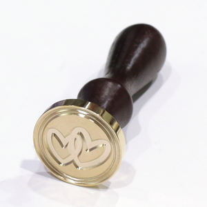 Kits de sceau de <span class=keywords><strong>cire</strong></span> vintage enveloppe à manche en bois carte d'invitations de mariage initiales personnalisées timbres de sceau de <span class=keywords><strong>cire</strong></span> avec emballage en boîte - Product Image 2