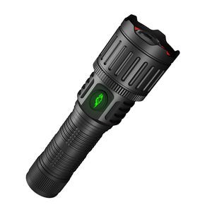 Тактический фонарь Foxhawk G30 с белым светодиодом, зумом, дальностью луча 1000 м, водонепроницаемость IP66, ручной, с креплением - Product Image 6