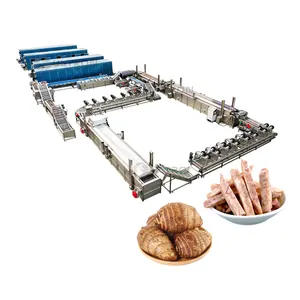 China Factory Produce 100kg 200kg Automático Industrial Batata Chips Fazendo Máquina