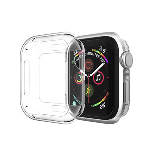 Funda de Silicona Transparente para <span class=keywords><strong>Apple</strong></span> <span class=keywords><strong>Watch</strong></span> Series 10 8 4 5 6 <span class=keywords><strong>SE</strong></span> 7, Protector de Pantalla, Cubierta Transparente en Tamaños de 38/40/41/42/<span class=keywords><strong>44</strong></span>/45/46/49 mm - Product Image 4