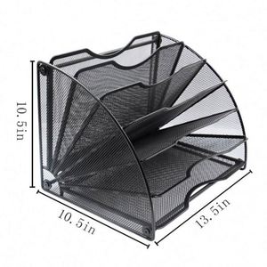 Professional Most Popular Custom Design Office School Storage Stationery Wire Metal Mesh Letter Holder <b>File</b> <b>Organizer</b> - Product Image 4