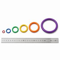 Assortiment d'anneaux toriques médicaux en silicone PU couleur personnalisée, étanches, résistants à l'usure, conformes aux codes RAL et PMS, plus de 5000 tailles, OEM
