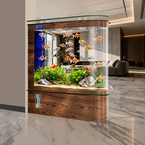 Acuario Vertical Moderno, Totalmente Automático, sin Agua, con Pantalla Grande Integrada, Función de Calefacción, Luz LED <span class=keywords><strong>para</strong></span> Sala de Estar 2026 - Product Image 6