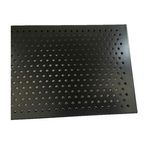 Ucuz fiyat büyük boy duvara monte Metal siyah Pegboard raf donanım aracı aksesuarları asma kancaları depolama rafı - Product Image 3