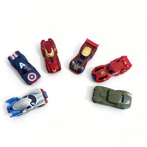 Voiture de sport en alliage de fer Spider-Man de la Ligue des Héros transfrontalière, modèle miniature de camionnette pour enfants, échelle 1:5 - Product Image 5