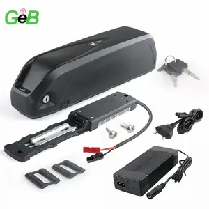 GEB 36V 48V 52V 13Ah 15Ah Hailong 1 Batterie au lithium Batterie de remplacement pour vélo de montagne Batterie au lithium pour voiture électrique Ebike