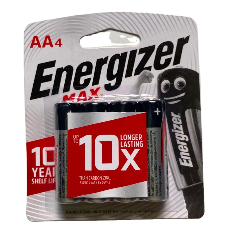 Energizer AA Aaenergizer โรงงาน1.5V Lr6 Akaline Pilas Energizer Aa แบตเตอรี่