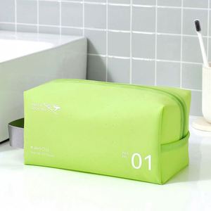 Summer New Arrival Jelly Color Wash <b>Toiletry</b> Swimming Travel Cosmetic <b>Storage</b> Waterproof Pvc Makeup Bag - Product Image 2