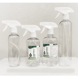 Pulverizador de gatillo de plástico HDPE de 16oz y 500ml para detergente líquido, champú, mascarilla, rubor, embalaje - Product Image 1