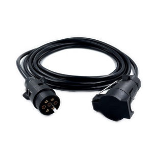 Autokins TC211 1.5M 3M 12V 7 pines, conjunto de cableado para remolque tipo europeo, piezas para remolque - Product Image 1