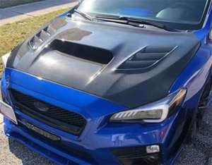 Capó Delantero para Automóvil, Toma de Aire para Motor para Subaru WRX/<span class=keywords><strong>STI</strong></span> Impreza 11 Vab Vaf 2015-2021, Fibra de Carbono Seibon - Product Image 5