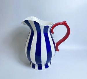 पारंपरिक रूप से हाथ से चित्रित संक्षिप्त स्ट्रिप सिरेमिक बड़ा vases घर और होटल के लिए थोक बिक्री - Product Image 2