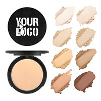 Poudre Compacte Personnalisée Maquillage Personnalisé Cosmétiques Marque Privée