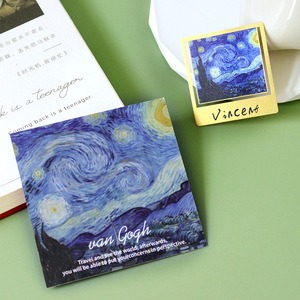 Marcapáginas Metálicos de Imitación Antigua de Van Gogh, Regalo para Artistas Culturales Modernos, Serie de <span class=keywords><strong>Pinturas</strong></span> <span class=keywords><strong>Famosas</strong></span> Ecológicas - Product Image 6