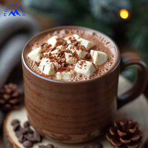 Chocolate Caliente con Sabor a Chocolate Dulce, Mezcla de Chocolate Caliente con Malvaviscos, Bebidas Instantáneas, Café Instantáneo para Beber Caliente - Product Image 3