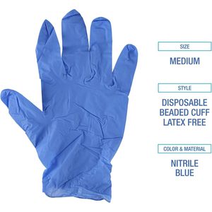 Boardwalk 380MBXA Disposable Safety Gloves - Product Image 1